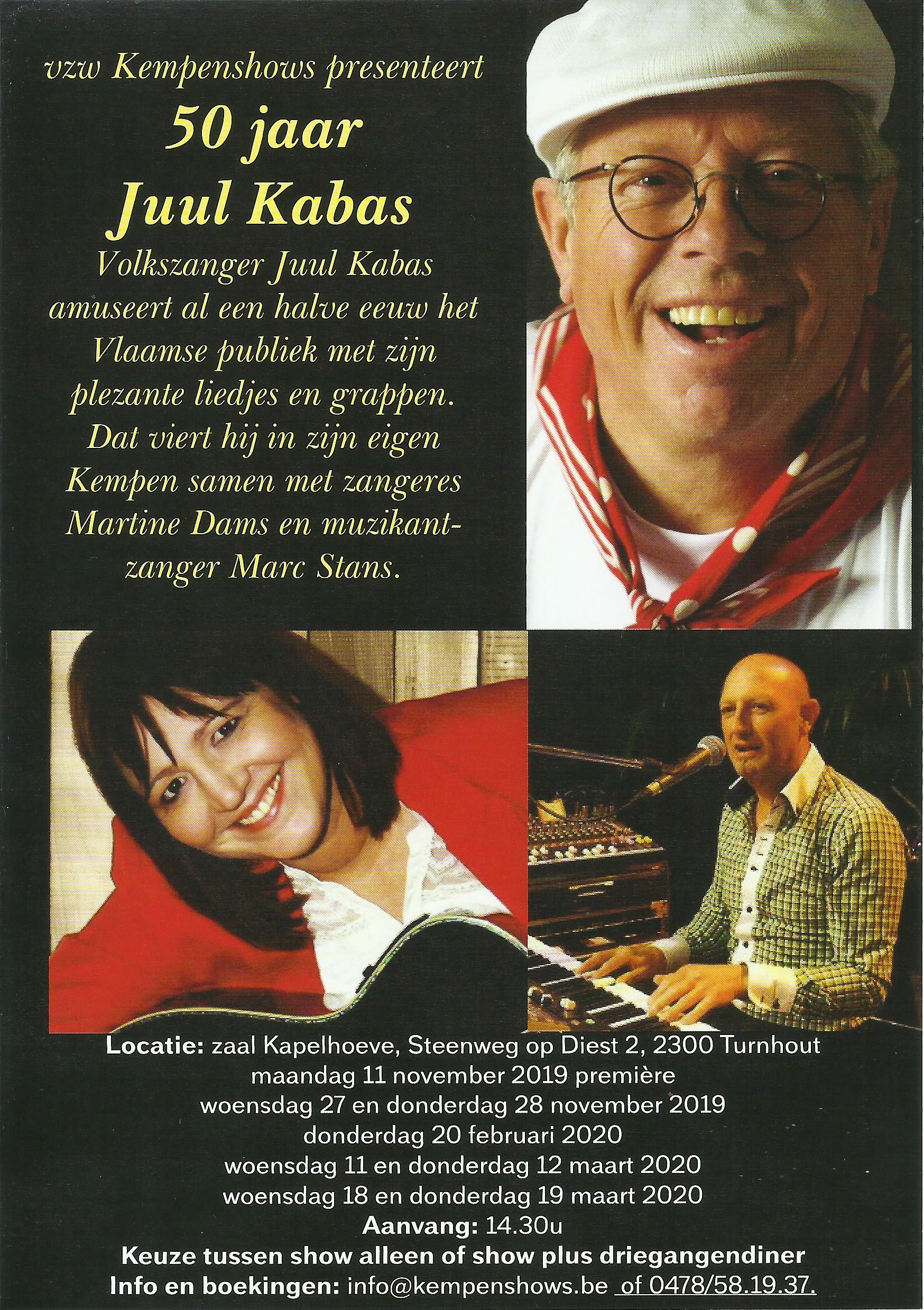 50 jaar Juul Kabas